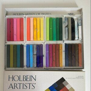 Holbein Artist Oil Pastels 40ct and 24ct packs